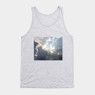 Sun behind the clouds Tank Top